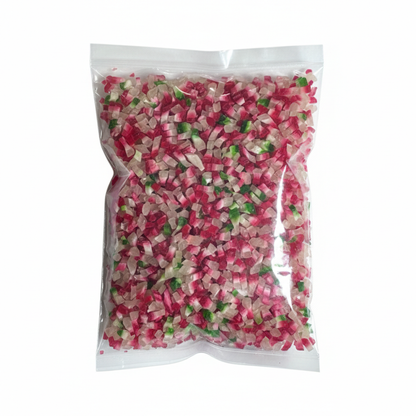 Color Tapioca Dice/Hot Luu Mau - 7 oz (200 g)