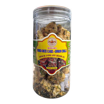 Crispy Rice Cake Onion Chili / Com Say Hanh Ot (7 oz / 200g)