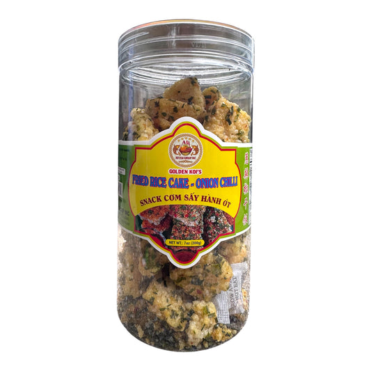 Crispy Rice Cake Onion Chili / Com Say Hanh Ot (7 oz / 200g)