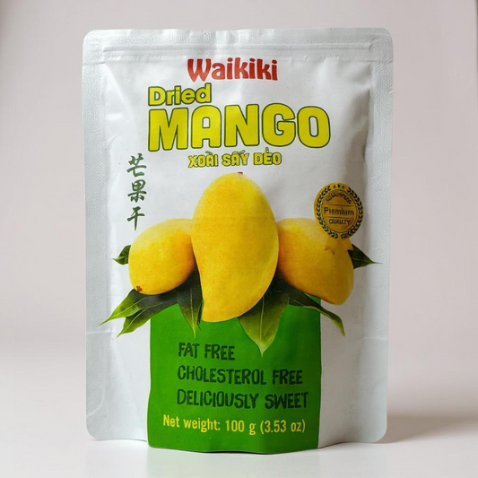 Waikiki Dried Mango Xoài Sấy- 3.53 oz