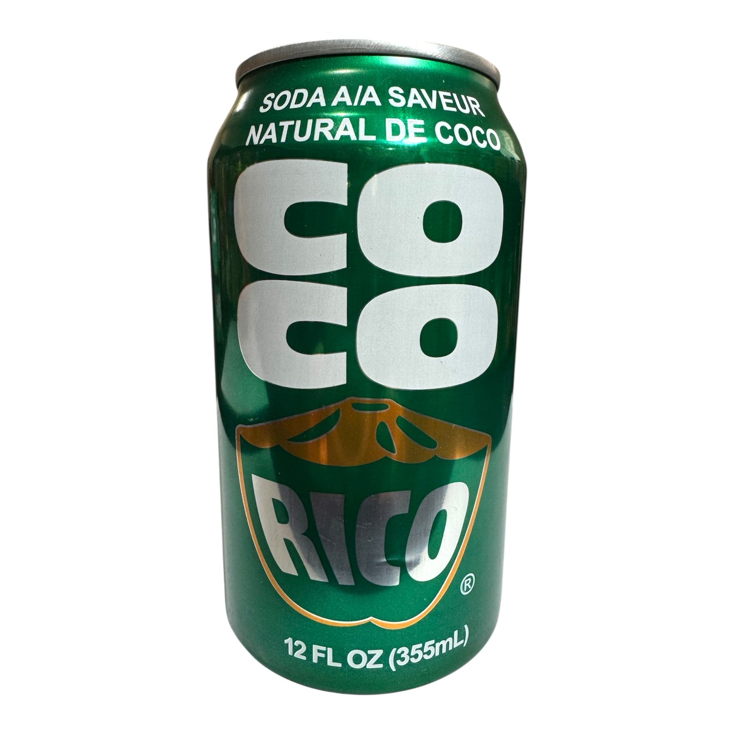 COCO RICO Natural Coconut Flavored Soda/Nuoc Ngot Huong Dua Tu Nhien - Pack of 6