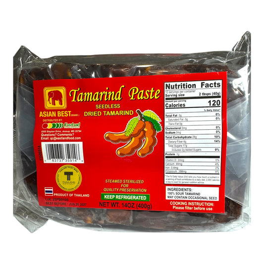 Asian Best-Tamarind Paste (Seedless)/Me Kho Khong Hat 14 Oz (400g)