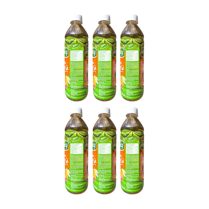 [Cozy] Peach Lemongrass Tea/Tra Dao Sa - Pack of 6 (6x455ml)