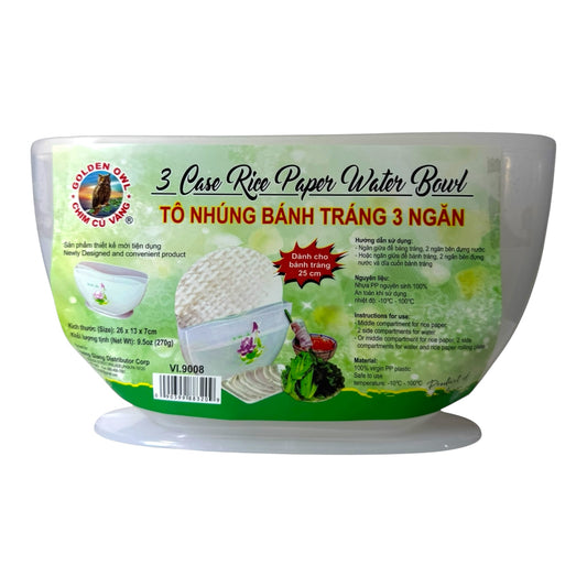 3 Layer Rice Paper Water Bowl