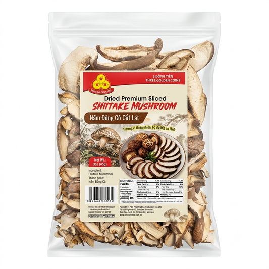 Dried Premium Sliced Shiitake Mushroom/Nam Dong Co Cat Lat