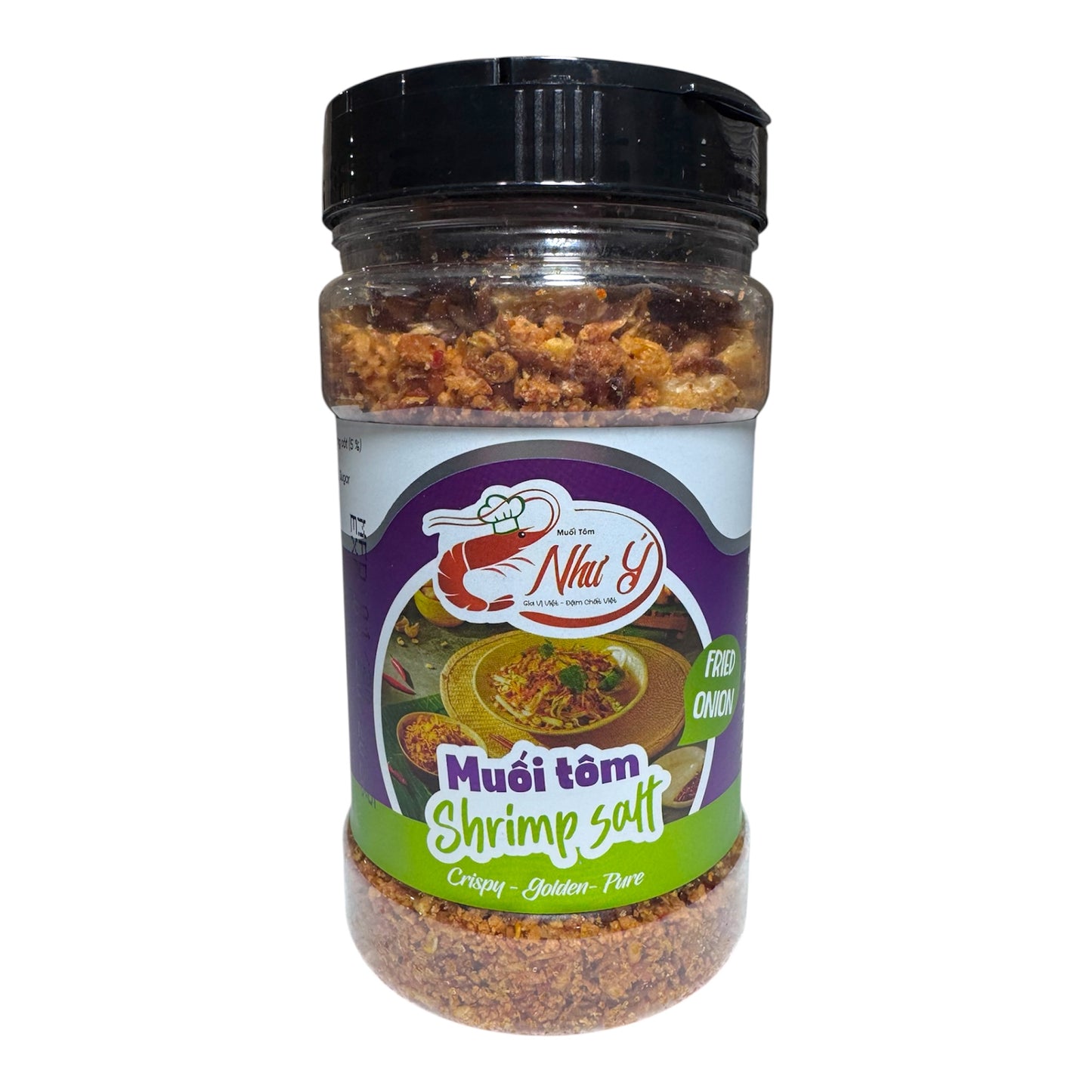 NHU Y - Shrimp Salt with Fried Onion/Muoi Tom Hanh Phi - 5.3 Oz (150g)