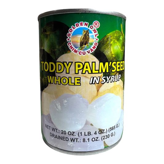 [GO] Toddy Palm Seed Whole In Syrup/Thot Not Ngam Duong