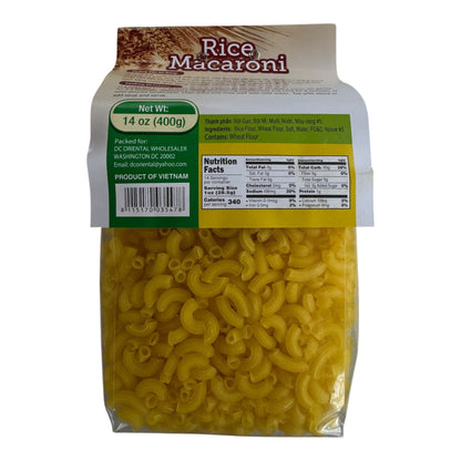 Rice Macaroni (Short) – 14 oz (400g)