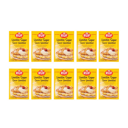 RUF Vanillin Sugar – Combo 0.28 oz (8g) x 10 bags