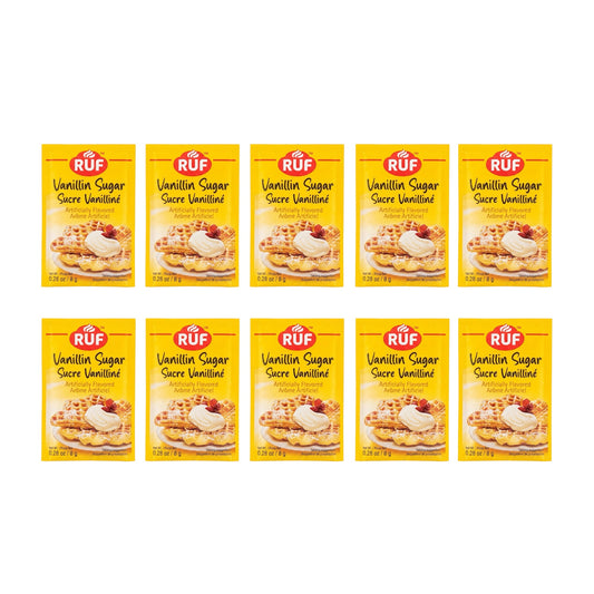 RUF Vanillin Sugar – Combo 0.28 oz (8g) x 10 bags