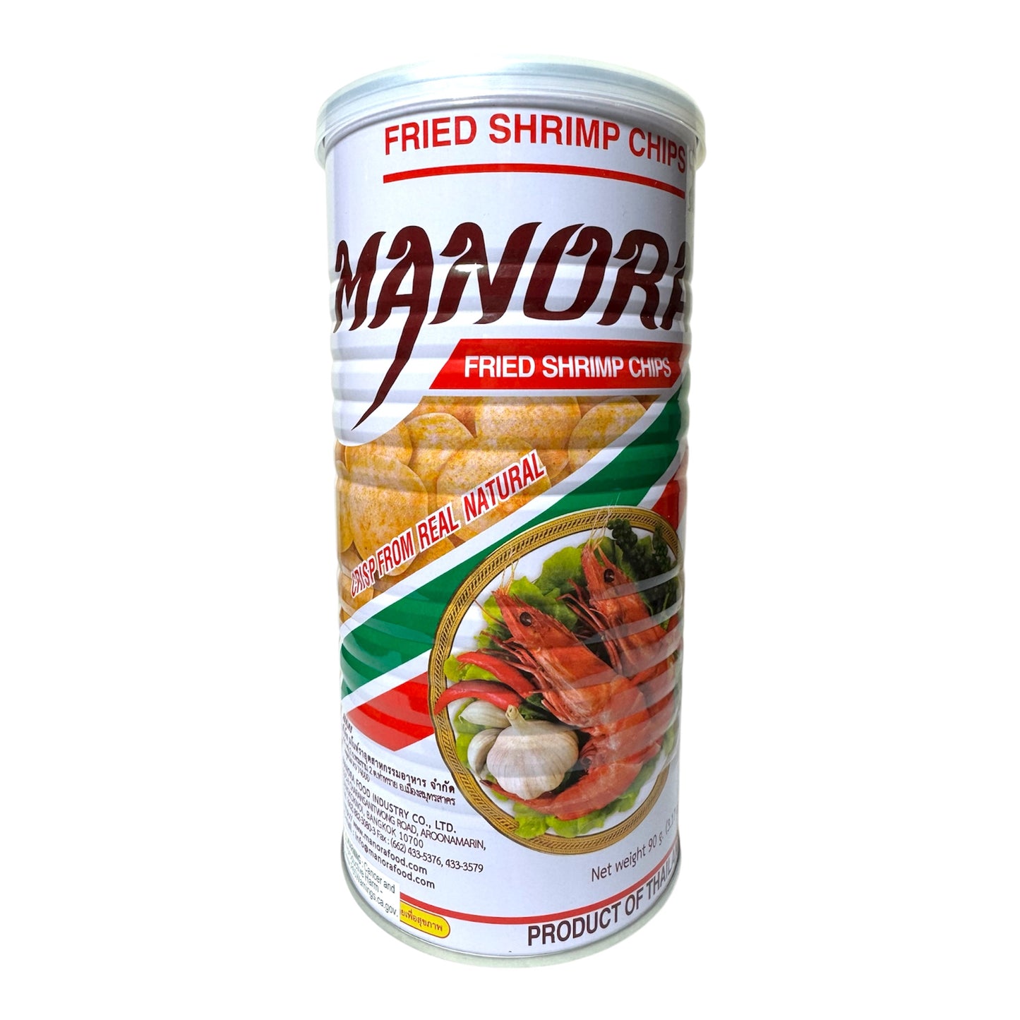 Manora Fried Shrimp Chips / Banh Phong Tom 3.17 OZ (90g)