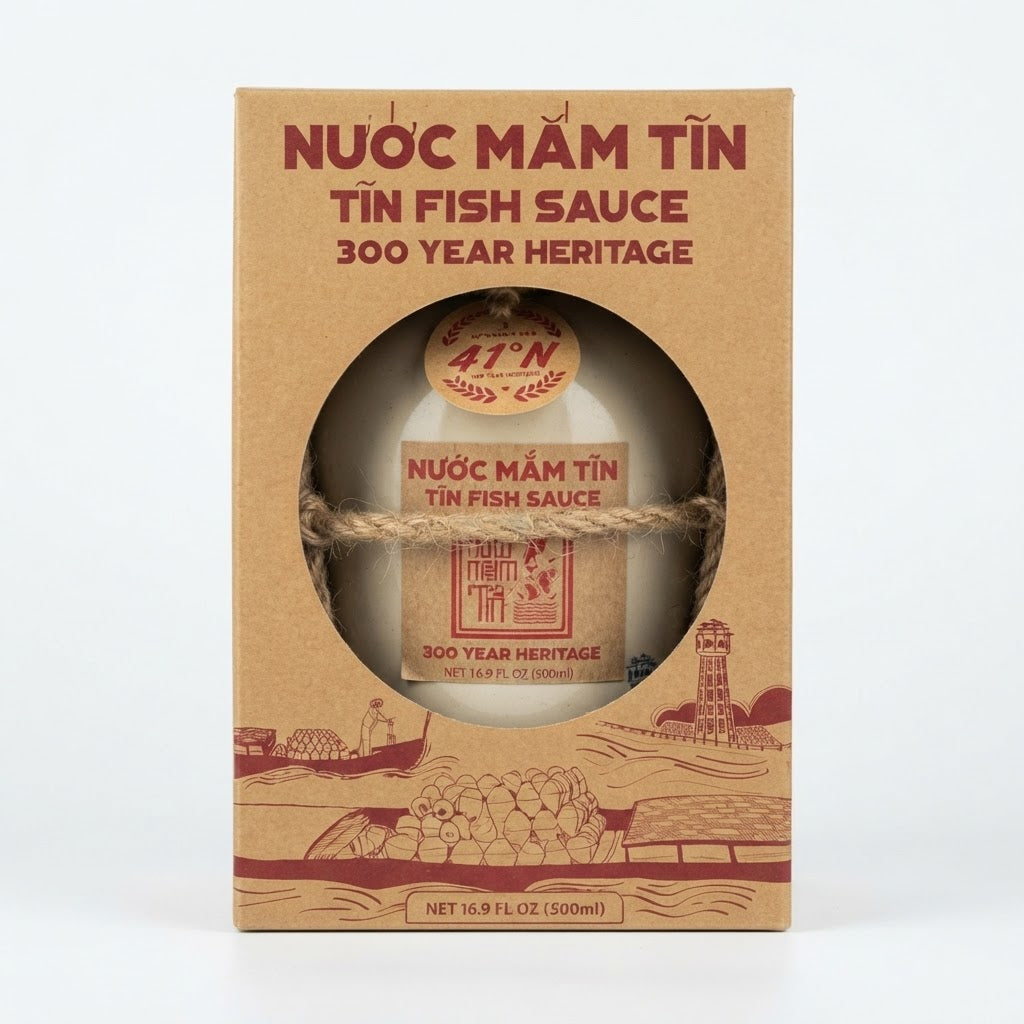 Nuoc Mam Tin – Vietnam's Oldest Fish Sauce Brand – 16.9 FL OZ (500ml)