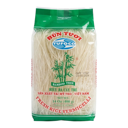 [Bamboo Tree] Fresh Rice Vermicelli/Bun Tuoi – 14 oz