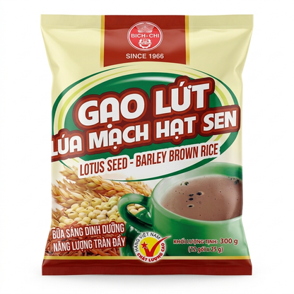 [Bich-Chi] Lotus Seed - Barley Brown Rice/Bot Gao Lut Lua Mach Hat Sen