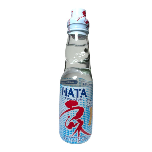 HATA Ramune Soda (Original/Plain Flavor) - 6.67 oz (200ml)