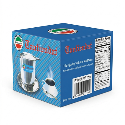 Stainless Steel Coffee Filter/Phin Ca Phe (Size 7cm)