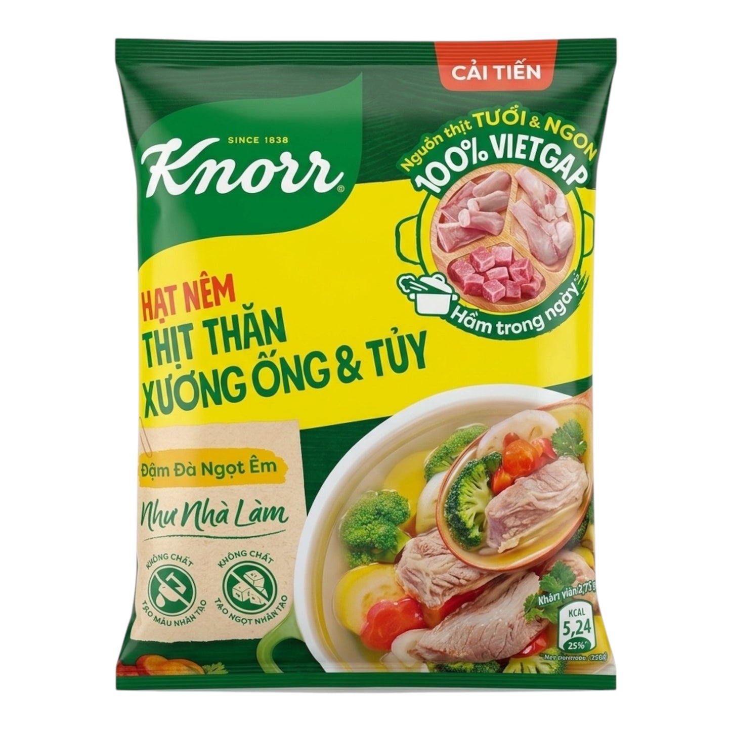 [Knorr] Pork Bouillon Granules/Hat Nem Knorr - 900gr
