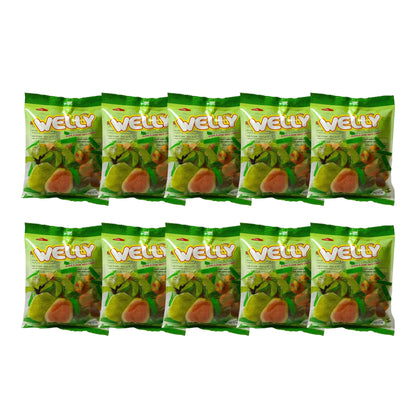 Welly Guava Flavor Hard Candy | Kẹo ổi Welly - Combo 10 bags x 70g
