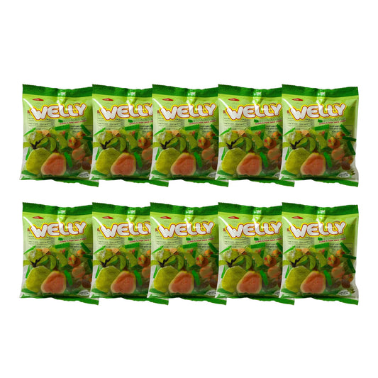 Welly Guava Flavor Hard Candy | Kẹo ổi Welly - Combo 10 bags x 70g