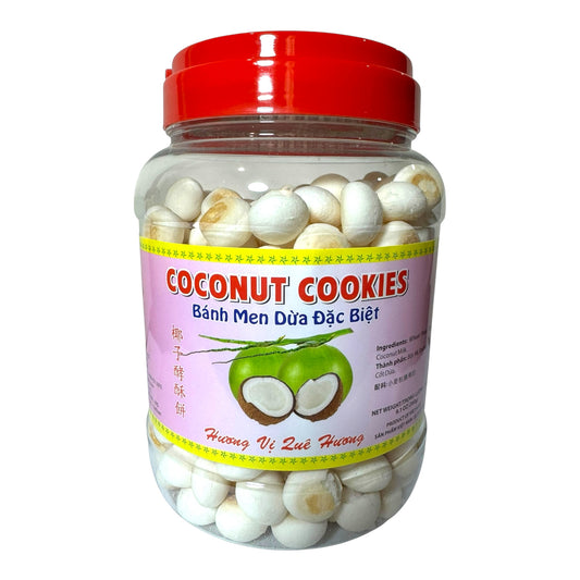 Coconut Cookies | Bánh Men Dừa Đặc Biệt 9.1 oz (260g)