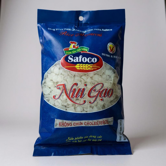 Safoco Rice Macaroni Oyster Shell Shape/Nui Gao (14.1 oz / 400g)