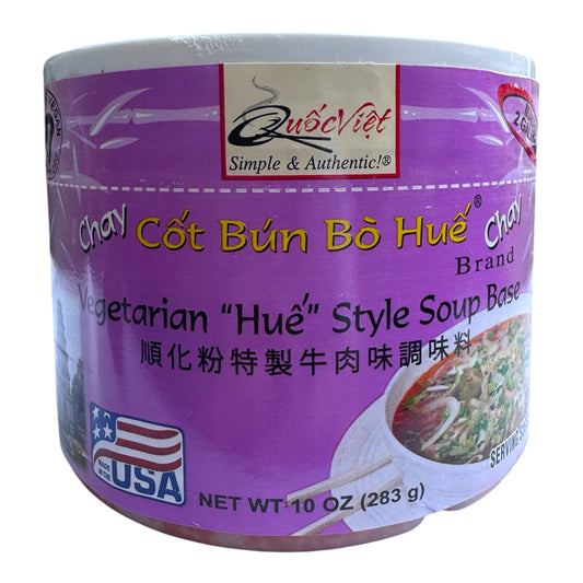 Quoc Viet Vegetarian "Hue" Style Soup Base/Cot Bun Bo Hue Chay – 10 oz (283 g)