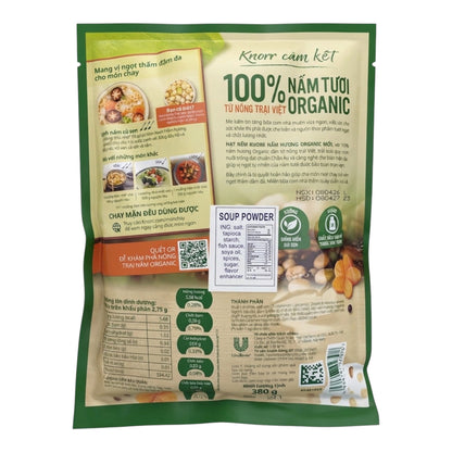 [Knorr] ORGANIC Shiitake Mushroom Seasoning Powder/Hat Nem Nam Huong Huu Co – 13.4 oz (380g)