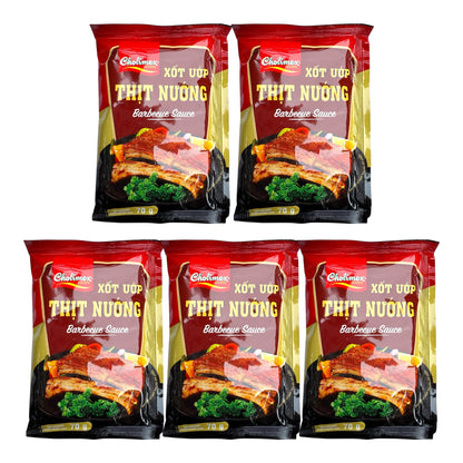 Cholimex - Barbecue Sauce/ Xot Uop Thit Nuong - Combo 5 units x 70g
