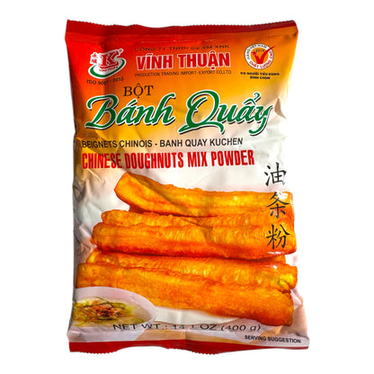 Vinh Thuan-Chinese Doughnuts Mix Powder/Bot Banh Quay 14.1oz (400g)