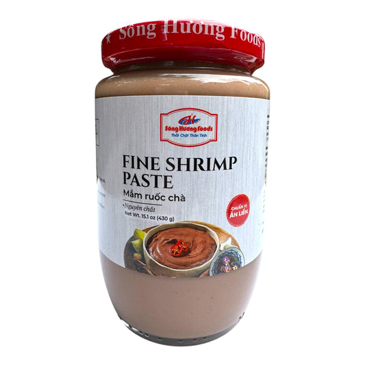 Song Huong Foods Fine Shrimp Paste/Mắm Ruốc Chà Nguyên Chất- 430g