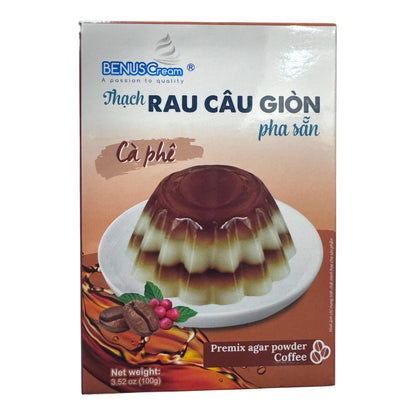 BenusCream Coffee Premix Agar Powder/Thach Rau Cau (Cafe)
