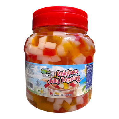 Rainbow Jelly Topping/Thach Tran Chau Ngu Sac