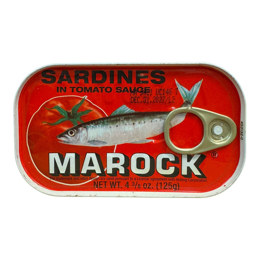 Sardines in Tomato Sauce – Cá Mòi MAROCK Sốt Cà 4.3/8 oz (125g)