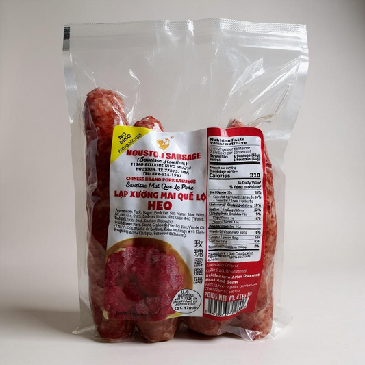 Houston Sausage - Lap Xuong Heo/ Pork Sausage 1 lb (454g)
