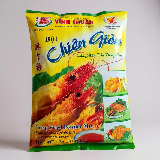 Vinh Thuan Crisp Fried Powder Mix / Bot Chien Gion (Large Bag 35.3 oz / 1Kg)