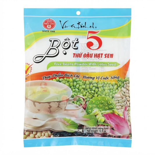 [Bich-Chi]Five Beans Powder With Lotus Seed/Bot 5 Thu Dau Hat Sen – 350g