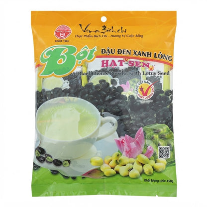 [Bich-Chi] Black Beans Powder with Lotus Seed/Bot Dau Den Hat Sen – 350g
