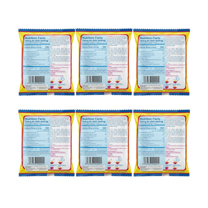 Vegetarian Instant Ramen Noodles/Mi Chay La Bo De - Combo 6 Packs