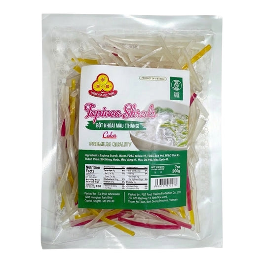 Color Tapioca Shreds/Bot Khoai Mau