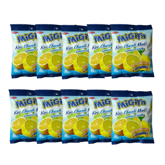 MiGita Salt Lemon Candy | Kẹo Chanh Muối MiGita