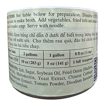 Quoc Viet - Vegetarian Hu Tieu Soup Base/Cot Hu Tieu Chay – 10 oz (283g)