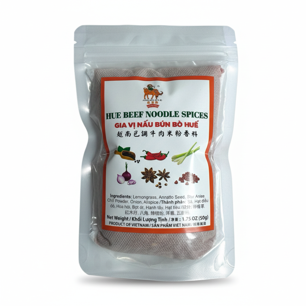 Hue Beef Noodle Spices (Gia Vị Nấu Bún Bò Huế) - 1.75 oz