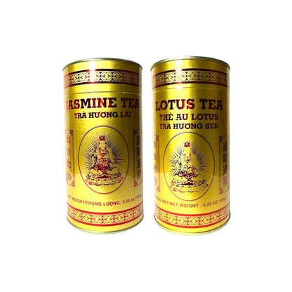 Traditional Tea Combo (Jasmine Tea & Lotus Tea)/Combo Tra Truyen Thong (Huong Lai & Huong Sen)