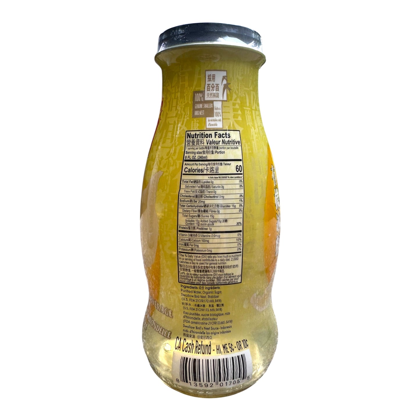 [Golden Nest] Swallow Nest Beverage Original/Nuoc Yen Nguyen Chat – 240ml