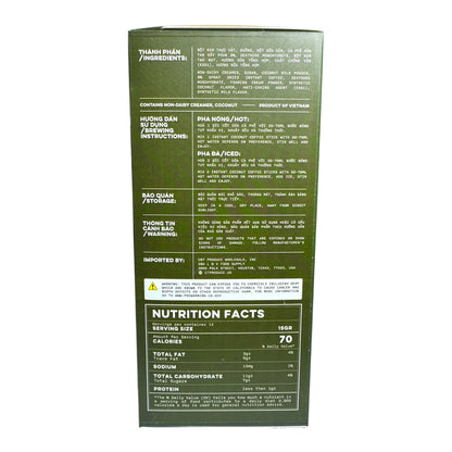 Instant Coconut Coffee/Cafe Cot Dua