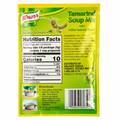 Knorr Tamarind Soup Mix/Gia vi canh chua - 1.4 oz (40g)