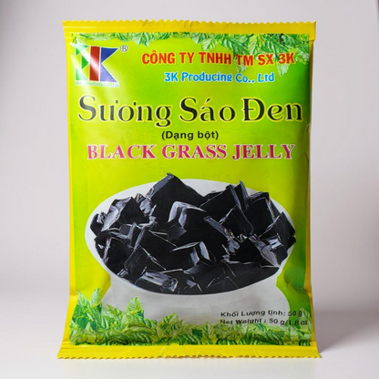 Black Grass Jelly - Suong Sao Den 50g / 1.8 oz