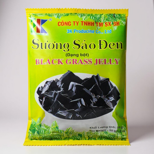 Black Grass Jelly - Suong Sao Den 50g / 1.8 oz