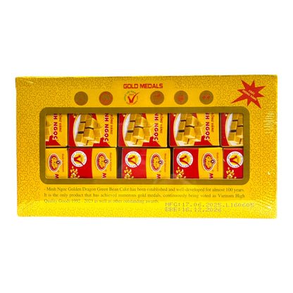 Minh Ngoc Golden Dragon Mung Bean Cake - Banh Dau Xanh Rong Vang (200g)