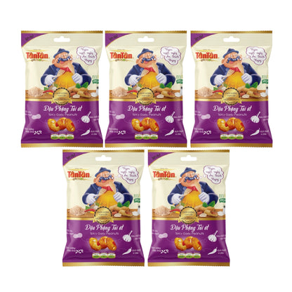 [Tan Tan] Spicy Garlic Peanuts - Dau Phong Toi Ot - Combo 5 packs